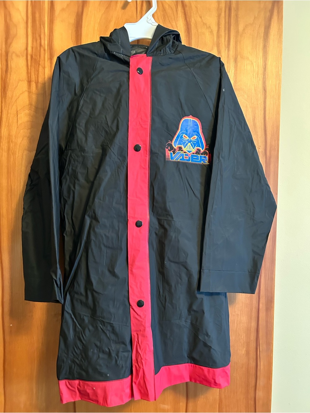 Vintage Star Wars Vader Rain Jacket